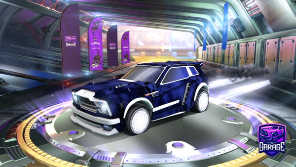 A Rocket League car design from kokepirey