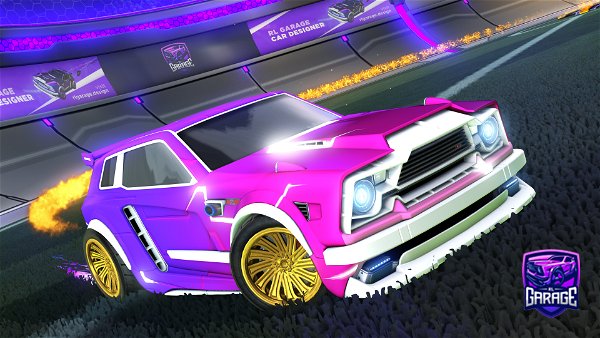 A Rocket League car design from ApX9587