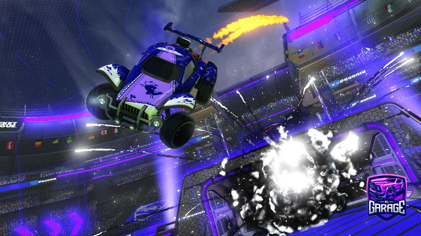 A Rocket League car design from Tifne