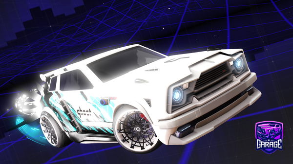 A Rocket League car design from Rizzzle