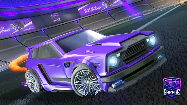 A Rocket League car design from Flo60561