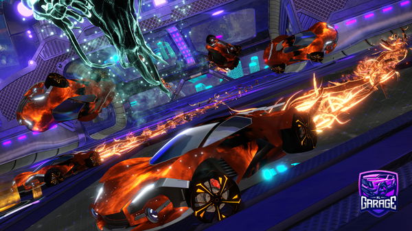 A Rocket League car design from Midni