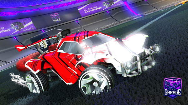 A Rocket League car design from Ryzenloll