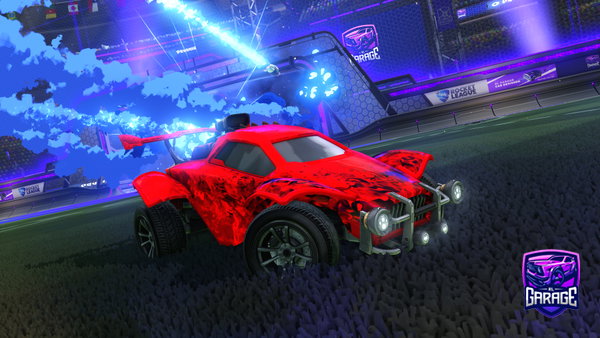 A Rocket League car design from Djcosmo