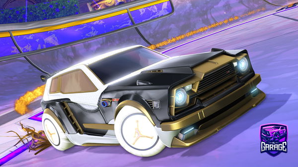 A Rocket League car design from Capybara_RL