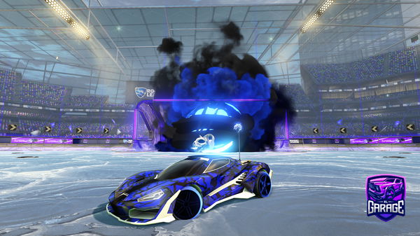 A Rocket League car design from MinoruTsubasa