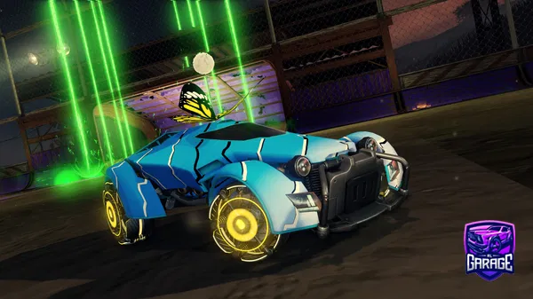 A Rocket League car design from the_seb