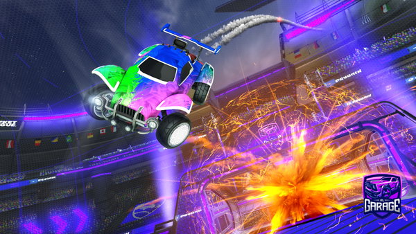 A Rocket League car design from KM_sashiZz