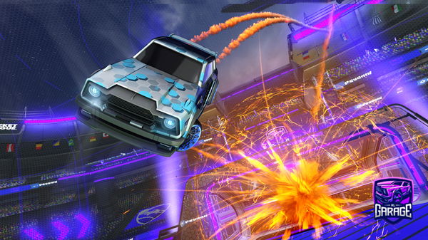 A Rocket League car design from Whutzephoque