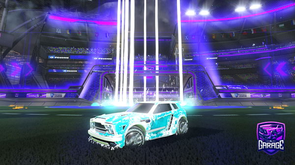 A Rocket League car design from MythicDoge