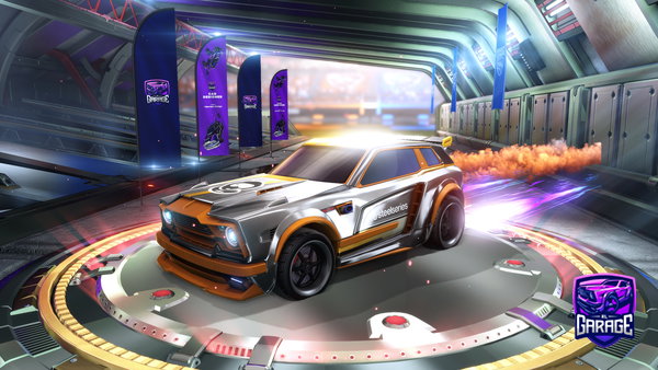 A Rocket League car design from Soma13