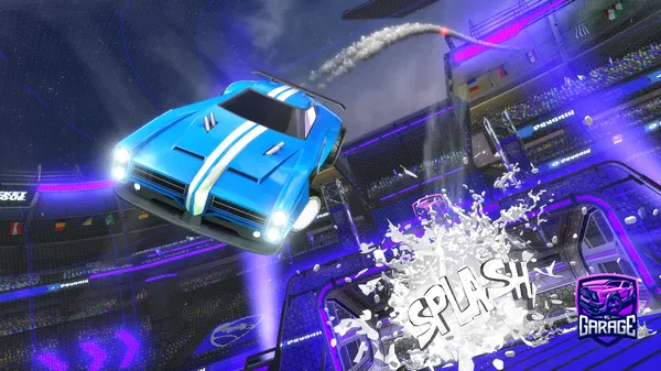 A Rocket League car design from Flash_RCR