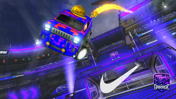 A Rocket League car design from K1nklfg