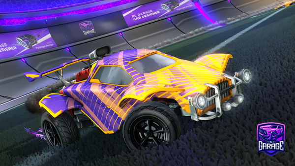 A Rocket League car design from NixusD3rk