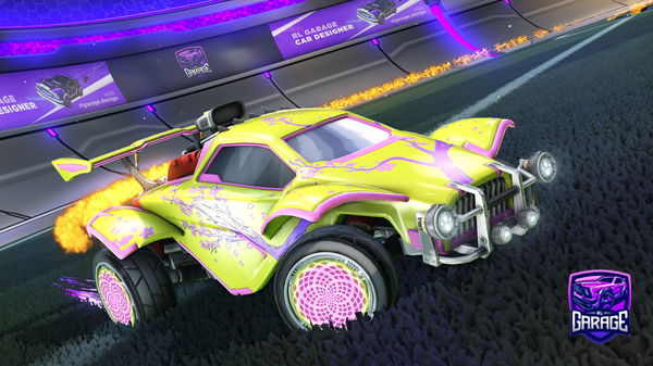 A Rocket League car design from jovi-_-