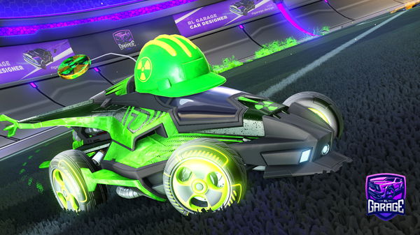 A Rocket League car design from Colognekid