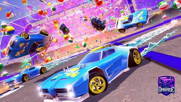 A Rocket League car design from ChristmasGuy