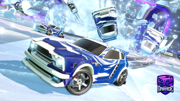 A Rocket League car design from antonio1245677