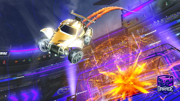 A Rocket League car design from SargonP123