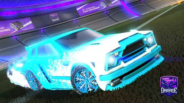 A Rocket League car design from Anasspeed