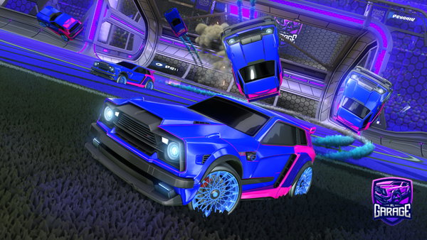 A Rocket League car design from Nateorus