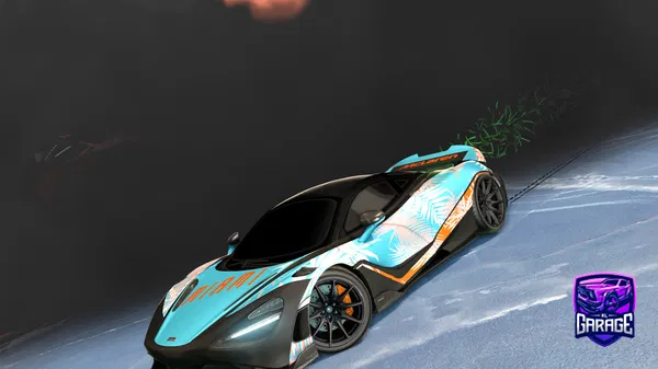A Rocket League car design from TheCarlo95