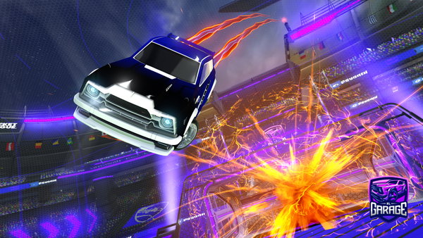 A Rocket League car design from golden_freddy08