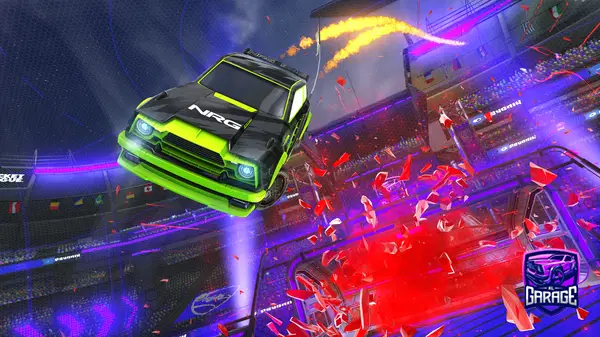 A Rocket League car design from arshchowdhury