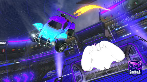 A Rocket League car design from OCE_Bolo