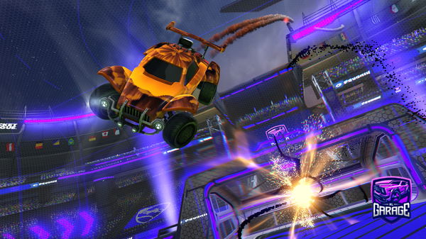 A Rocket League car design from Ailtrhassandiemen