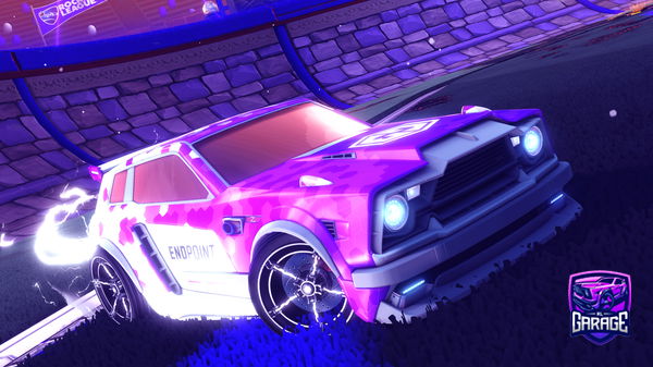 A Rocket League car design from qwerty67