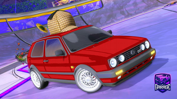 A Rocket League car design from Cat-voitel