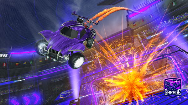 A Rocket League car design from Gamerlesss101