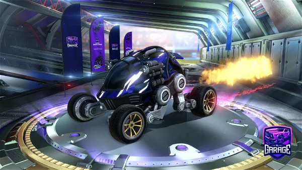 A Rocket League car design from Mulli-mayhem3