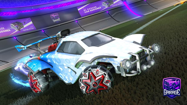 A Rocket League car design from r12443987