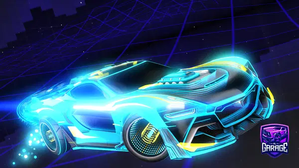 A Rocket League car design from irosario78