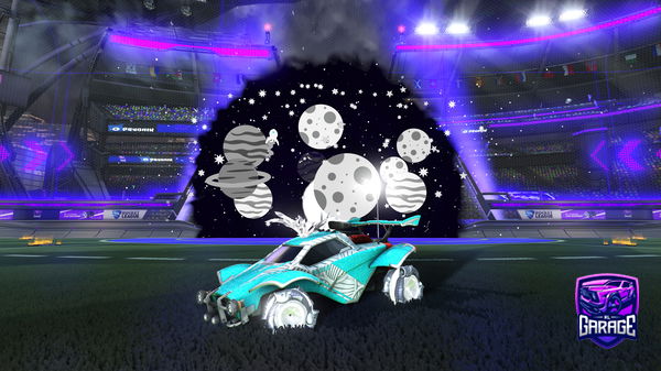 A Rocket League car design from gamerphoenix789