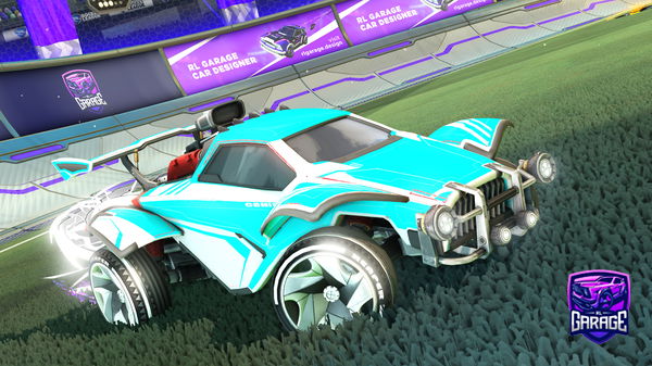 A Rocket League car design from ckeyzonyt