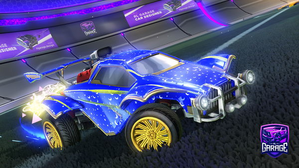 A Rocket League car design from catslikecheese2