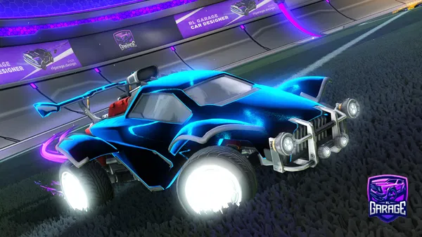 A Rocket League car design from kzr-1