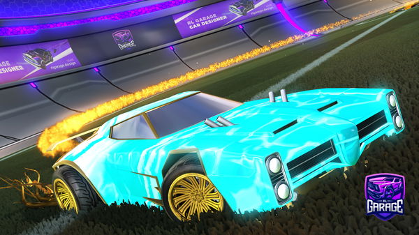 A Rocket League car design from 99Riverr99