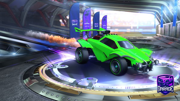 A Rocket League car design from wispace