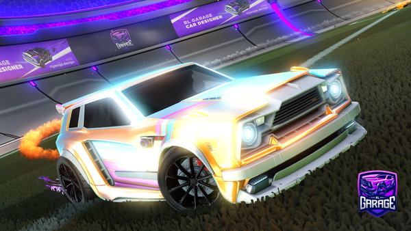 A Rocket League car design from none-azuri