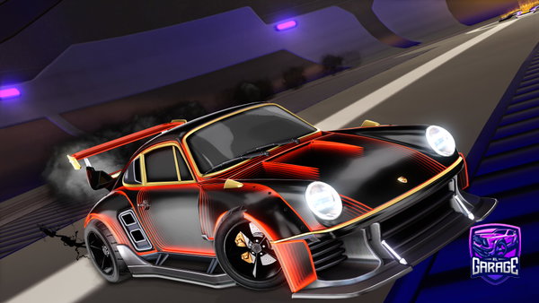 A Rocket League car design from GodAtTheRocket