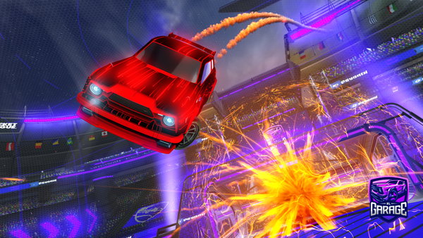 A Rocket League car design from hjallisss