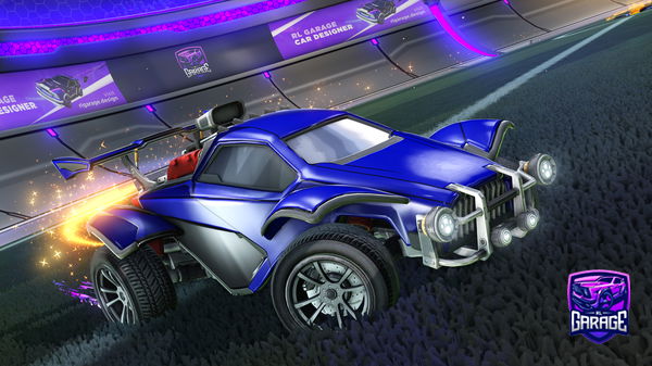 A Rocket League car design from Hey4093