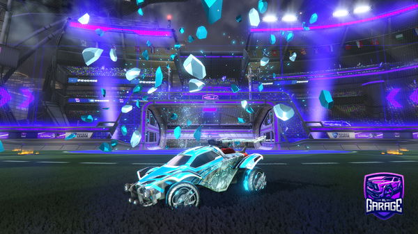 A Rocket League car design from DARKOFFWHITE