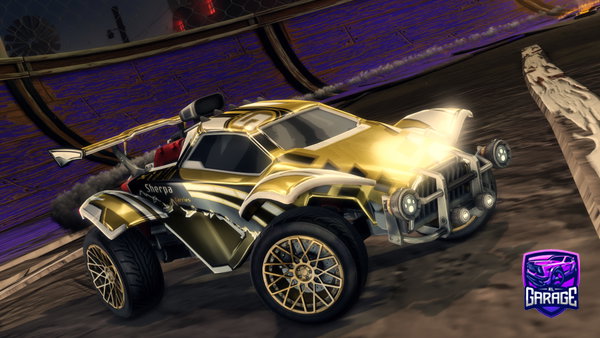 A Rocket League car design from tasyuo
