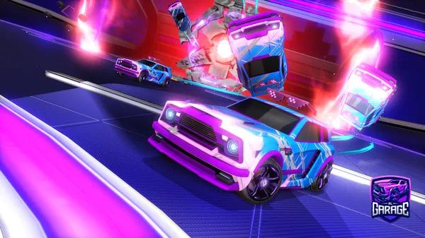 A Rocket League car design from relyttyler