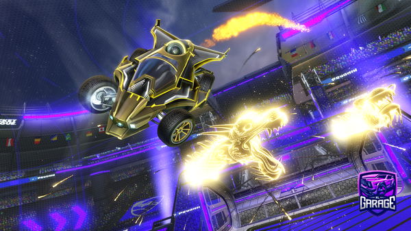 A Rocket League car design from JNAntagonist